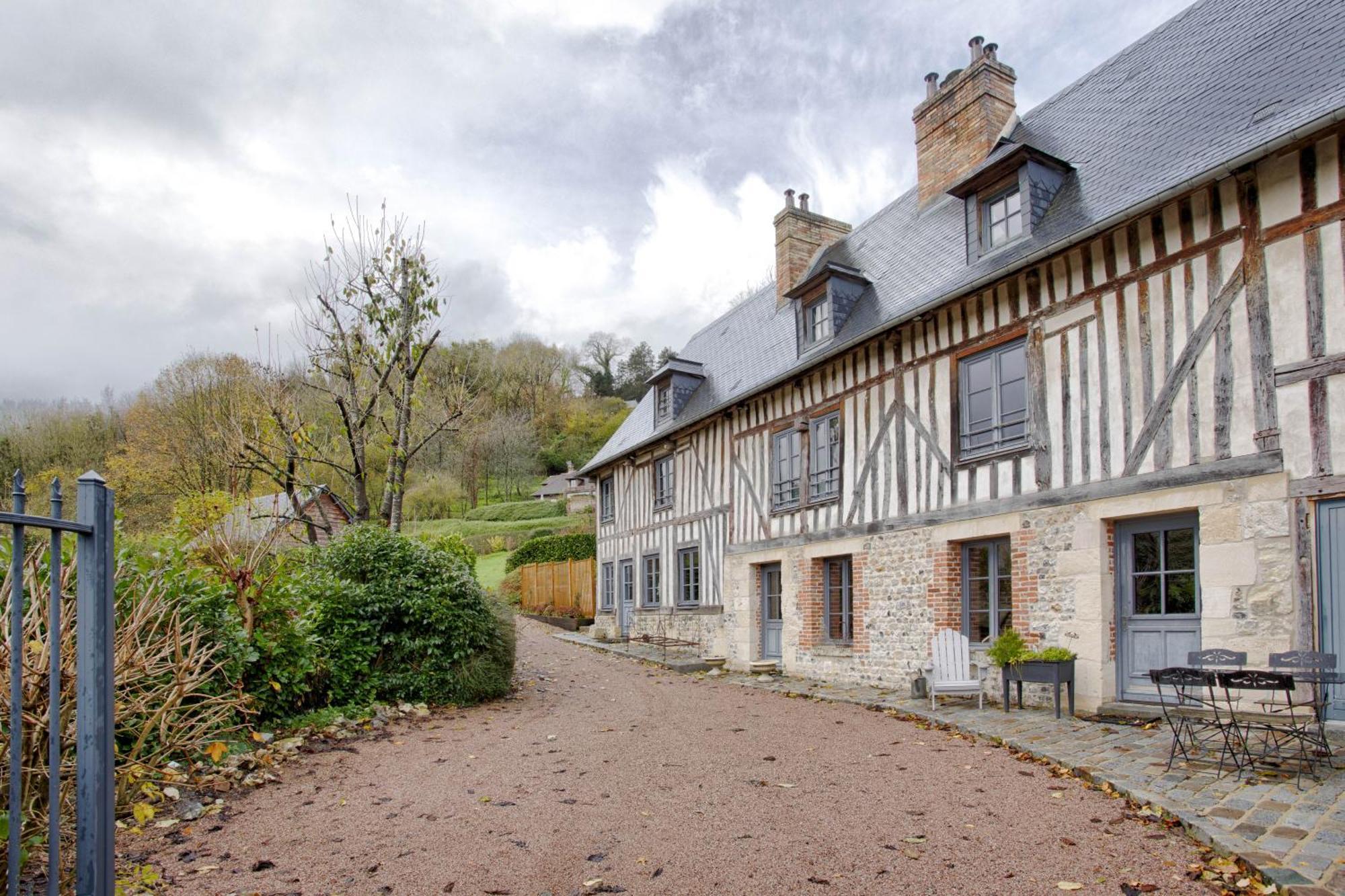La Maison Des Muses Honfleur Exteriör bild